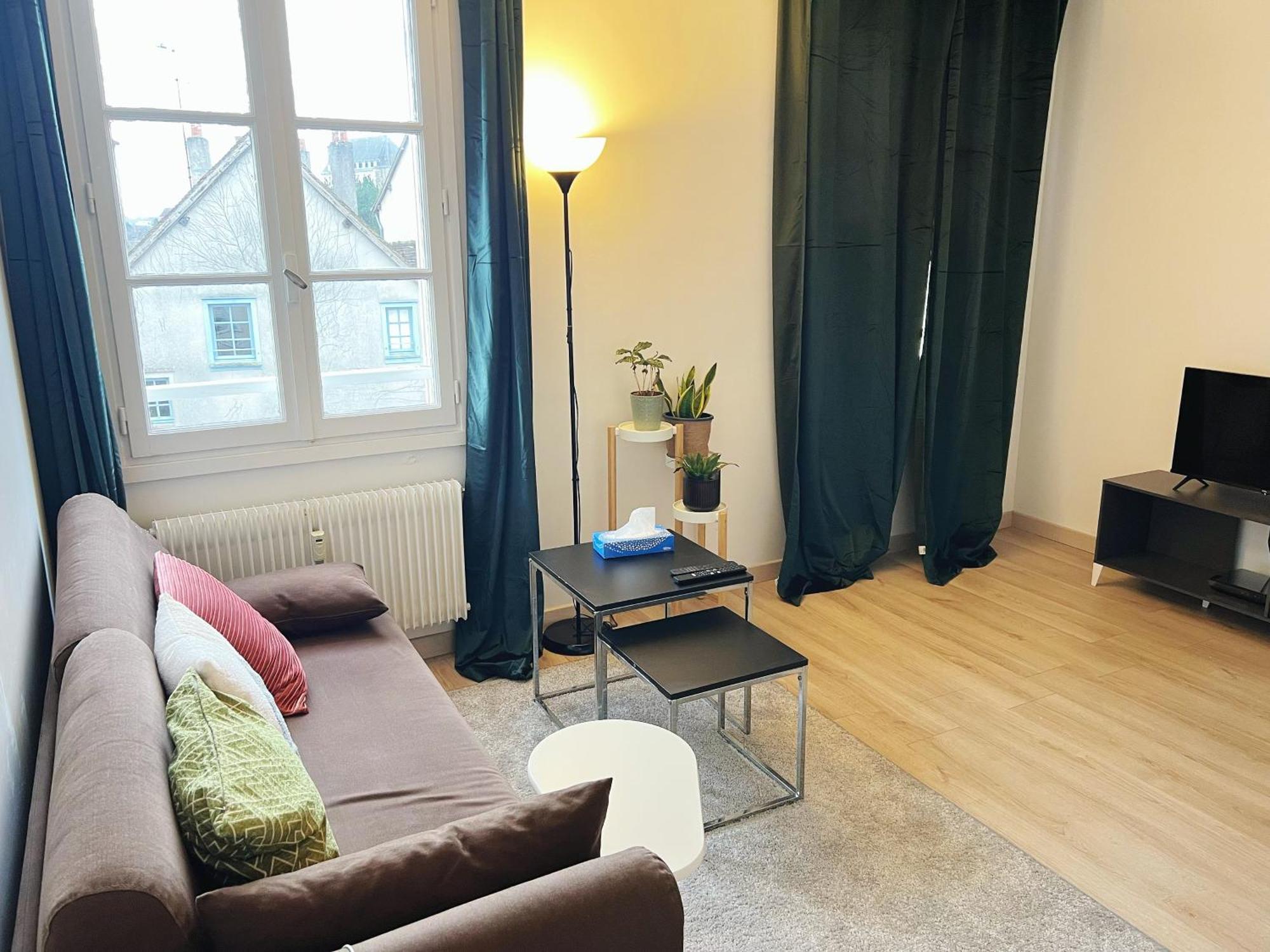 T3 De 55M2 Au Centre De Chartres Avec Parking Apartment Exterior foto